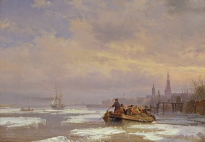 Buzda Gemi, 1854 by Egidius Linnig