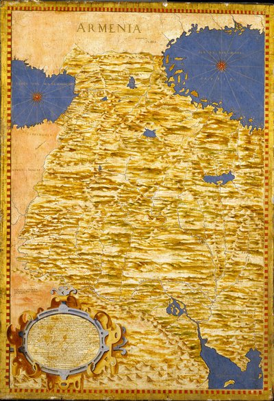Ortadoğu- Gürcistan, Ermenistan, Irak, Batı İran by Egnazio Danti