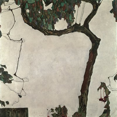 Sonbahar Ağacı, 1909 by Egon Schiele