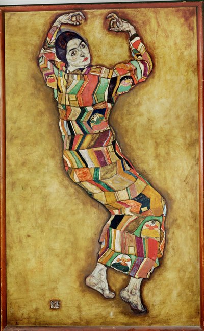 Bildnis Friederike Maria Beer (tuval üzerine resim) by Egon Schiele