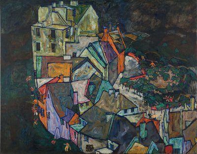 Hilal Evleri III by Egon Schiele