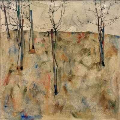 Kahle Bäume by Egon Schiele