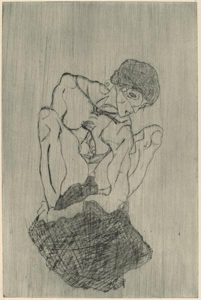 Komutan by Egon Schiele