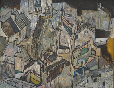 Moedling II, 1918. by Egon Schiele