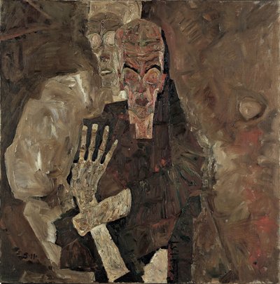 Kendini Görenler II (Ölüm ve İnsan) by Egon Schiele