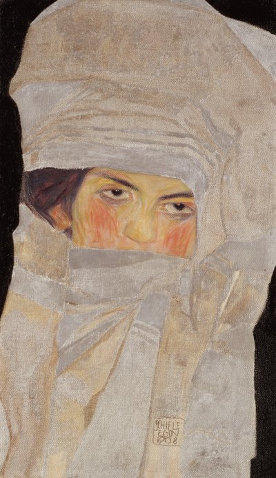 Sanatçının Kızkardeşi, Melanie, 1908 by Egon Schiele