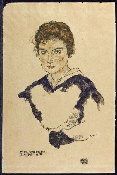 Bilinmeyen resim by Egon Schiele