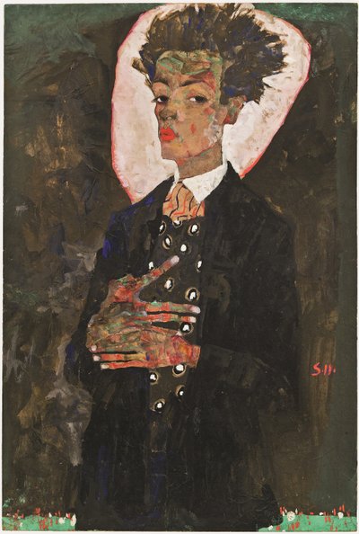 Bilinmeyen resim by Egon Schiele
