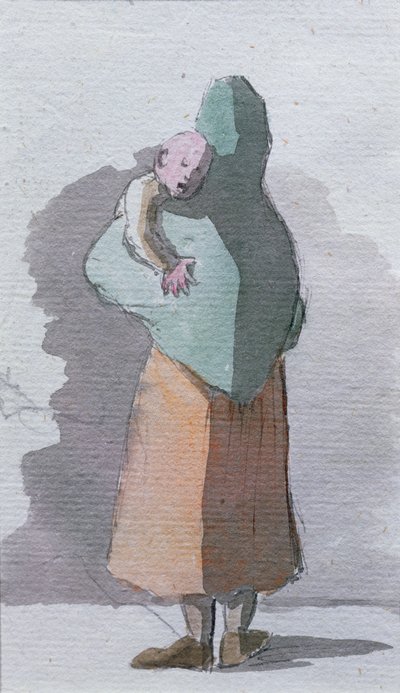 Anne ve Çocuk by Egron Sellif Lundgren