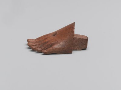Sol ayağın ön kısmı (tahta) by Egyptian