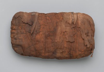 Yılan mumyaları (hayvan kalıntıları ve keten) by Egyptian