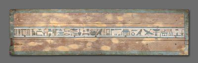 Senbi tabutunun kapağı, Orta Krallık, c.1918-1859 M.Ö. by Egyptian 12th Dynasty
