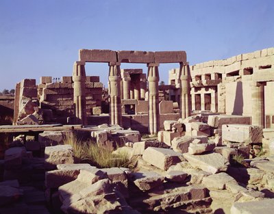 Küçük Tuthmosis Tapınağı III by Egyptian 18th Dynasty