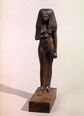 Toui, Min Rahibesi, Yeni Krallık (ahşap) by Egyptian 18th Dynasty