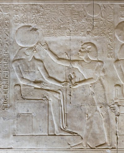 Kısma, Seti I tapınağı, Abydos, Mısır by Egyptian 19th Dynasty