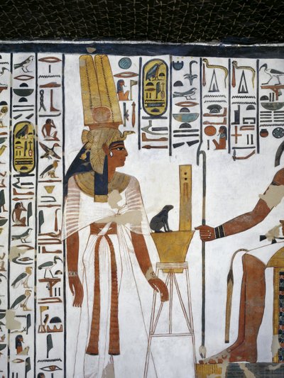 Mısır, Teb, Luksor, Kraliçeler Vadisi, Nefertari