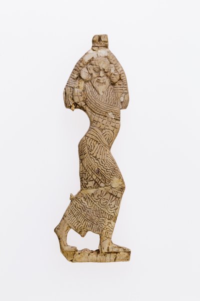 Asyatik esir figürü, M.Ö. 1295-1070 civarı (fildişi) by Egyptian 20th Dynasty