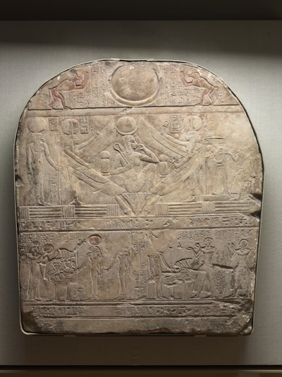 Ptah Baş Rahibi Steli, Shedsunefertem, MÖ 945-924 by Egyptian 22nd Dynasty
