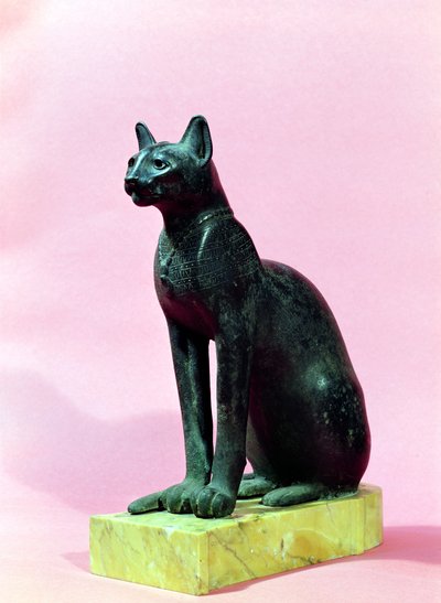 Kedi Heykeli, Geç Dönem (bronz) by Egyptian 26th Dynasty