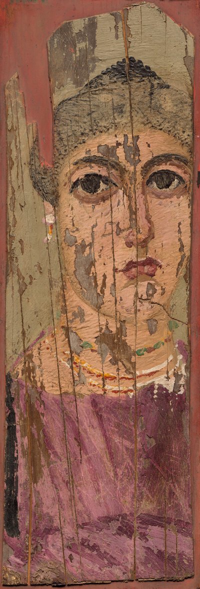 Bir Kadının Portresi by Egyptian 2nd Century