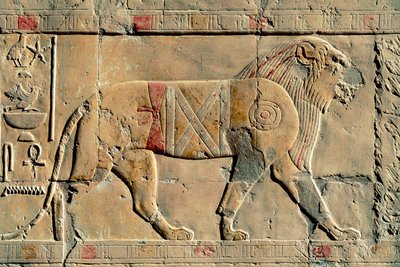 Aslan, Senenmut, Hatshepsut Tapınağı, Dayr al-Bahri, Mısır by Egyptian Egyptian