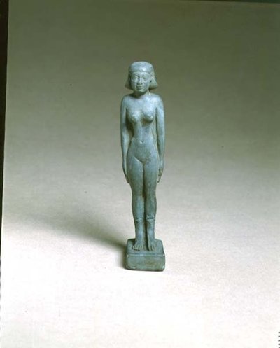 Kutsal Eşin Heykelciği (fayans) by Egyptian Ptolemaic Period