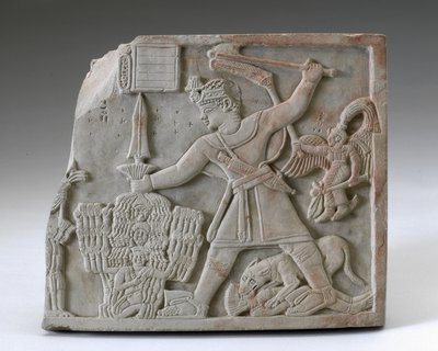 Prens Arikankharer Düşmanlarını Öldürüyor, Meroe by Egyptian School