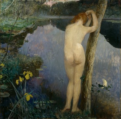 Gece. 1887 by Hjalmer Eilif Emanuel Peterssen