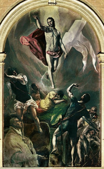 Diriliş (tuval üzerine resim) by El (1541-1614) Greco