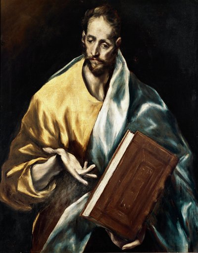 Apotre Saint James Minör. Domenikos Theotokopoulos dit El Greco tarafından tablo (1540-1614) by El Greco