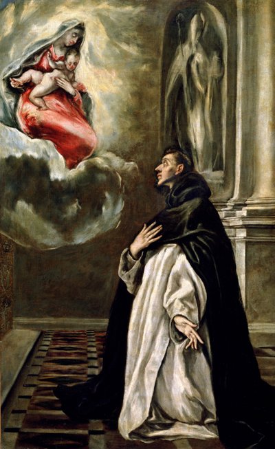 Aziz Sümbül Vizyonu (tuval üzerine yağlı boya) by El Greco