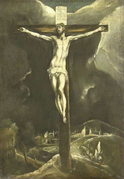 İsa çarmıhta by El Greco (workshop of)
