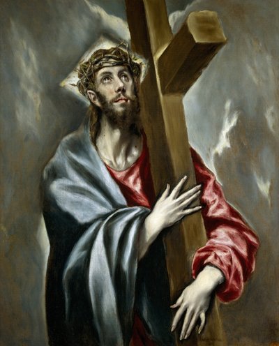 Haç Taşıyan İsa, yaklaşık 1602 by El Greco