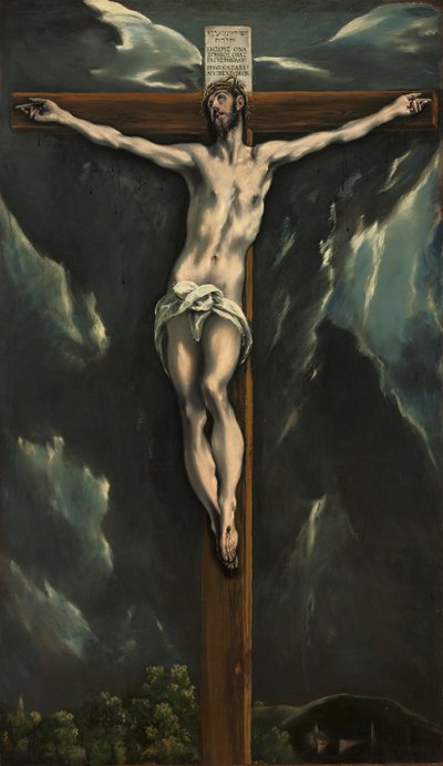 İsa çarmıhta by El Greco