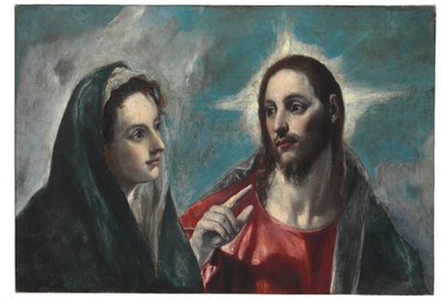 İsa Annesinden izin alıyor by El Greco
