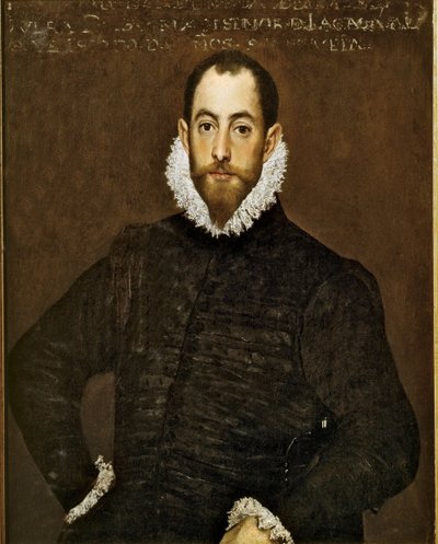 Don Alonso Martinez de Leyva, 1580 by El Greco