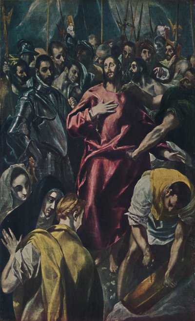 Espolio Entkleidung Christi., Mesih