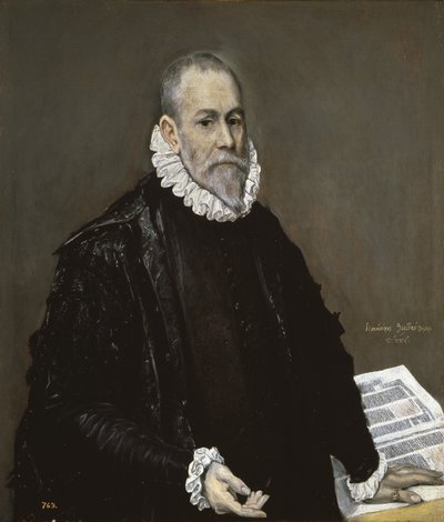 Bir Hekimin Portresi, 1582-1585 by El Greco