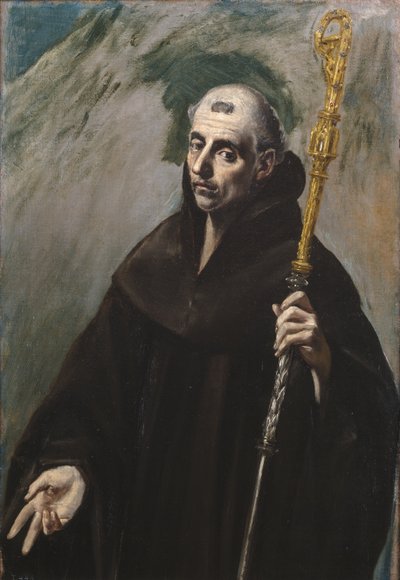 Nursia Aziz Benedict, 1577-1579 by El Greco
