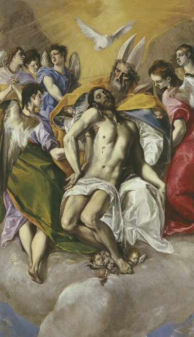 Kutsal Üçlü, 1579 by El Greco