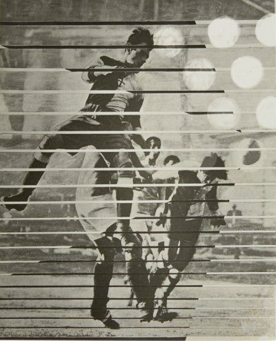 Futbolcu, 1926. by Eliezer Markowich Lissitzky