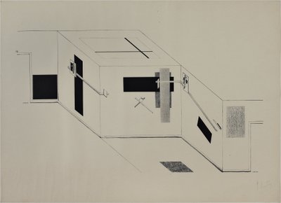 Kestnermappe Proun, Rob. Levnis ve Chapman GmbH Hannover -6 by Eliezer Markowich Lissitzky