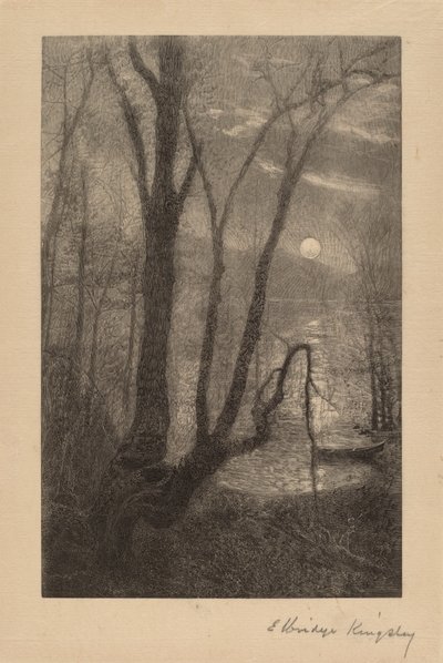 Göl kenarında yaz by Elbridge Kingsley