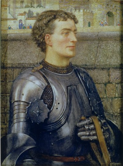 Zırhlı Bir Şövalye by Eleanor Fortescue-Brickdale