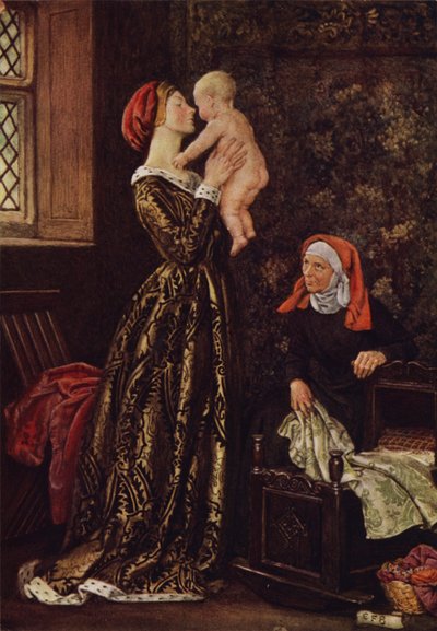 Bir ağaç gibi büyümüyor, Toplu olarak, İnsanı daha iyi yapar (renkli taş) by Eleanor Fortescue Brickdale