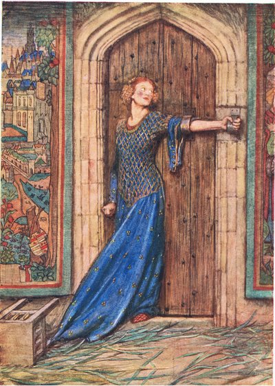 Kate Barless: Kralların Trajedisi: Ve bar yok ama kolumda vardı (lito) by Eleanor Fortescue Brickdale