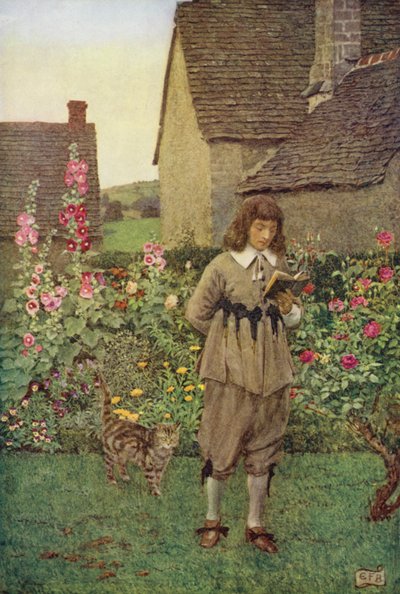 Gurur ve Hırs burada Sadece aşırıya kaçan metaforlar görünür; Burada hiçbir şey yok ama rüzgarlar zarar verebilir… (renkli taş) by Eleanor Fortescue Brickdale