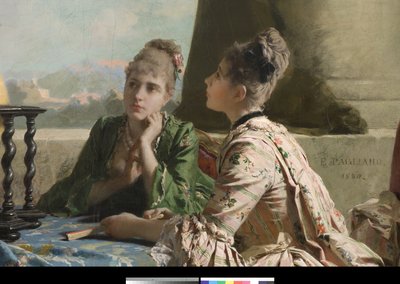 Coğrafya dersi, 1880 by Eleuterio Pagliano