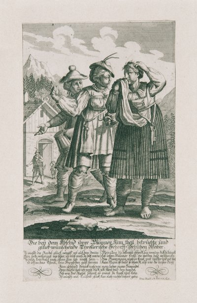 1703 Tirol Savunması: Tyrollerische Scharff-Schützen kadınları by Elias Baeck