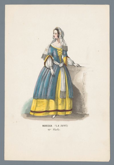 Rebecca (La Juive) / 15. Yüzyıl (nesne üzerindeki başlık) by Elias Spanier